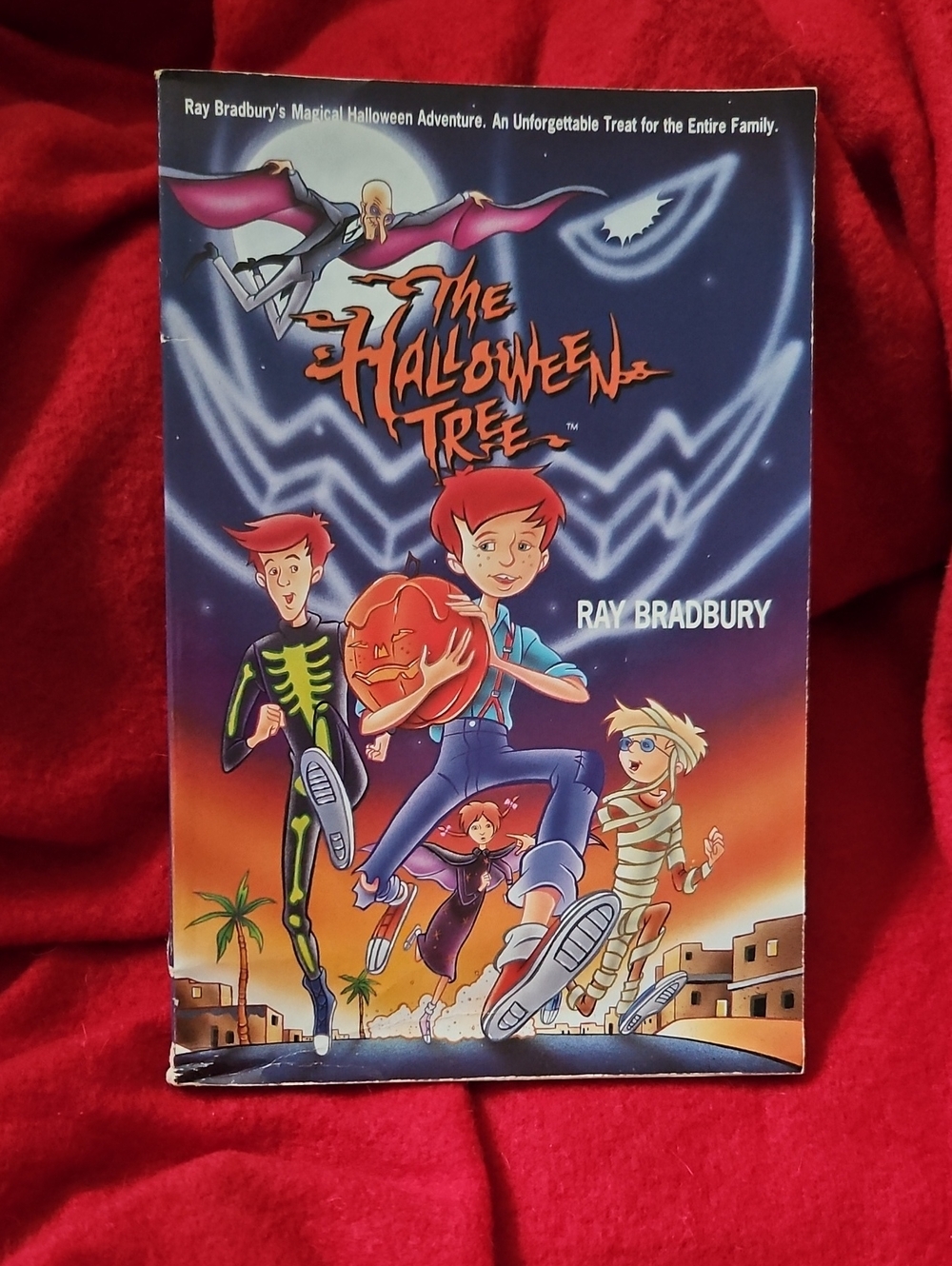 The Halloween Tree Paperback 1974 Book From movie Magical Halloween Adventure